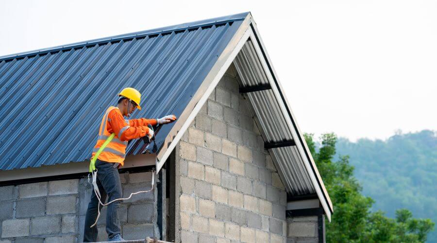 Professional metal roof installation in Bushwood, MD
